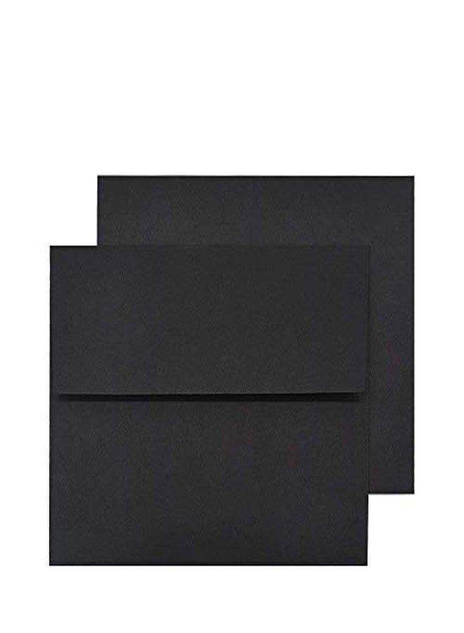AccuPrints عبوة من 50 مظروف أسود من AccuPrints | المقاس: 5 × 7 بوصة | تصميم فريد، مغلفات مصنوعة يدويًا لحفلات الزفاف والمناسبات والاستخدام المكتبي - Image 1