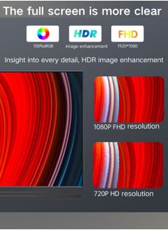 HILUKE 15.6 Inch FHD 1080P HDMI USB C Second External Monitor for Laptop, Desktop, MacBook, Phones, Tablet, PS5/4, Xbox, Switch, Built-in Speaker with Protective Case  - Image 5