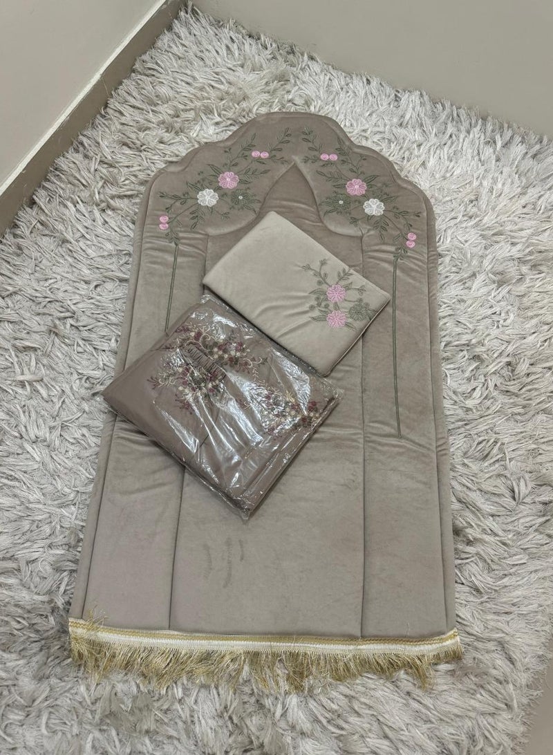 Crushed  sponge prayer rug with excellent cold raw mat prayer sheet  - Image 1