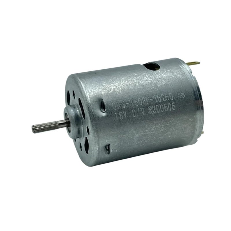 RS 360PF محرك فرشاة الكربون الإلكتروني DC لبدء التشغيل 6V 18V 9700 دورة في الدقيقة عمود مطبوع - Image 1