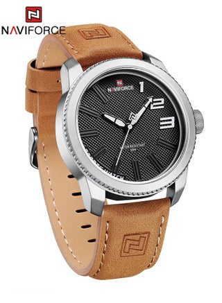 Silver/Brown
