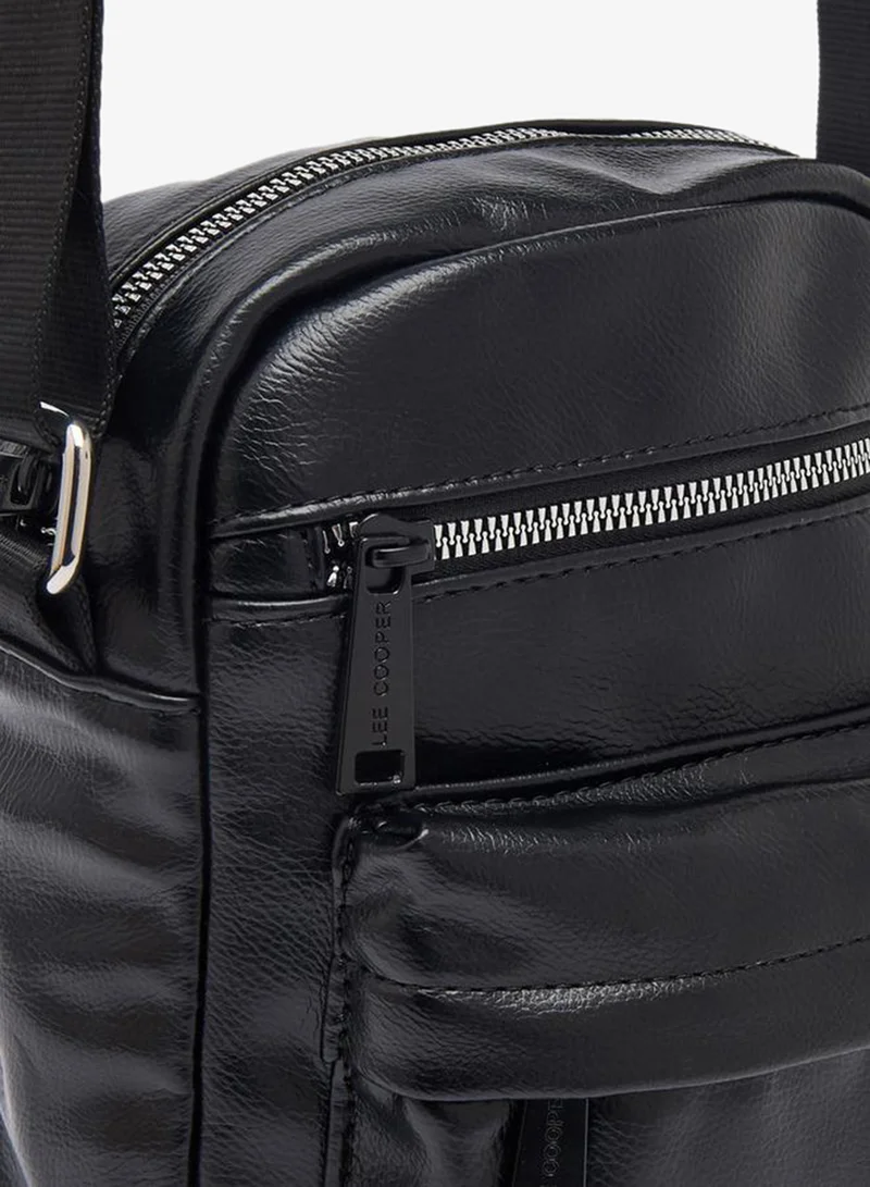 Lee Cooper BLACK Men Adjustable Strap Crossbody Bag for Men | Best Price UAE