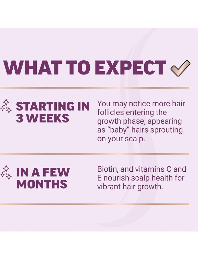 Day Wins Hair Growth Accelerator Soft Chews, Hair Growth Vitamins for Women and Men with Clinically Proven Lustriva and Biotin to Promote Thicker, Fuller, Stronger Hair, Mixed Berry, 60 Soft Chews - Image 2