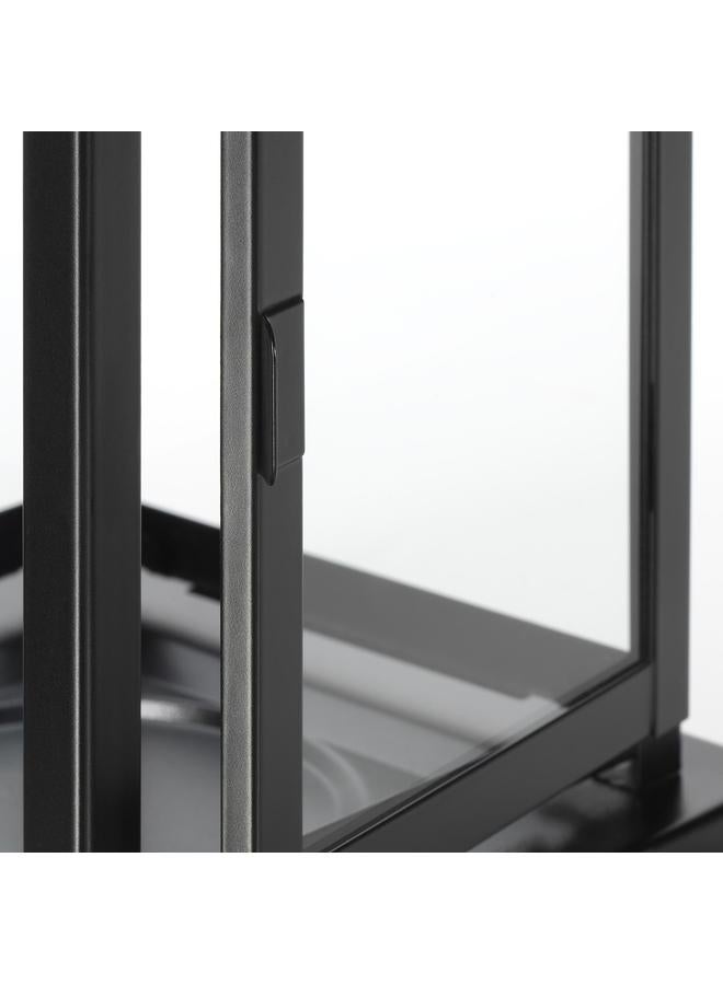 erorex Lantern For Block Candle, In/Outdoor Black, 28 Cm - Image 4