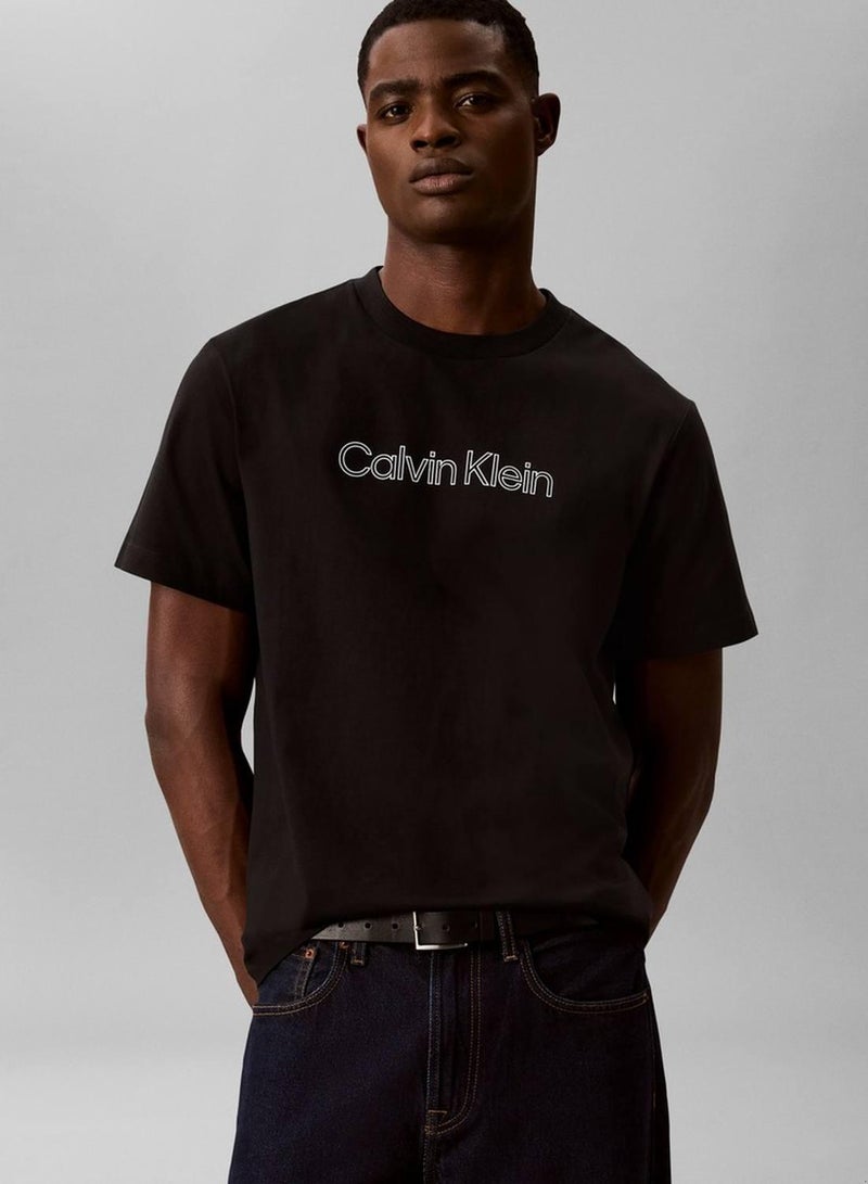 CALVIN KLEIN Relaxed Logo T-Shirt - Image 1