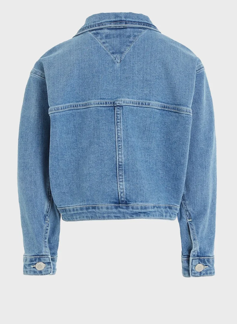TOMMY HILFIGER Kids Denim Trucker Jacket