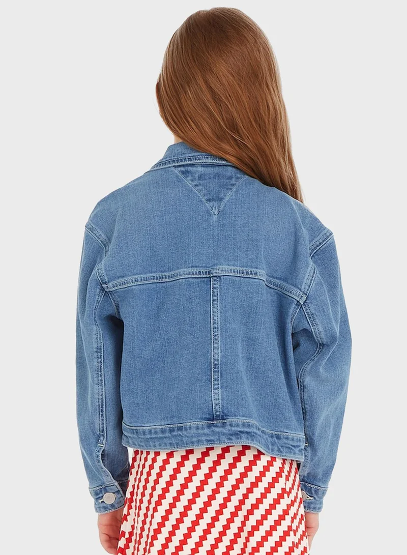 TOMMY HILFIGER Kids Denim Trucker Jacket