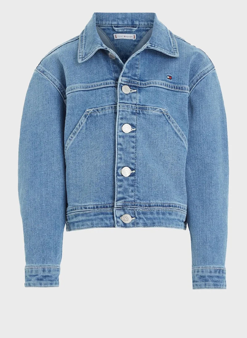 TOMMY HILFIGER Kids Denim Trucker Jacket