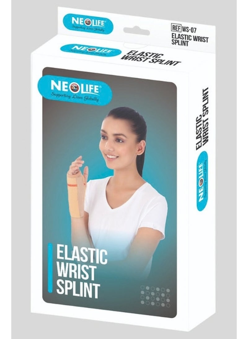 NEOLIFE Elastic Wrist Splint - Right S - Image 1