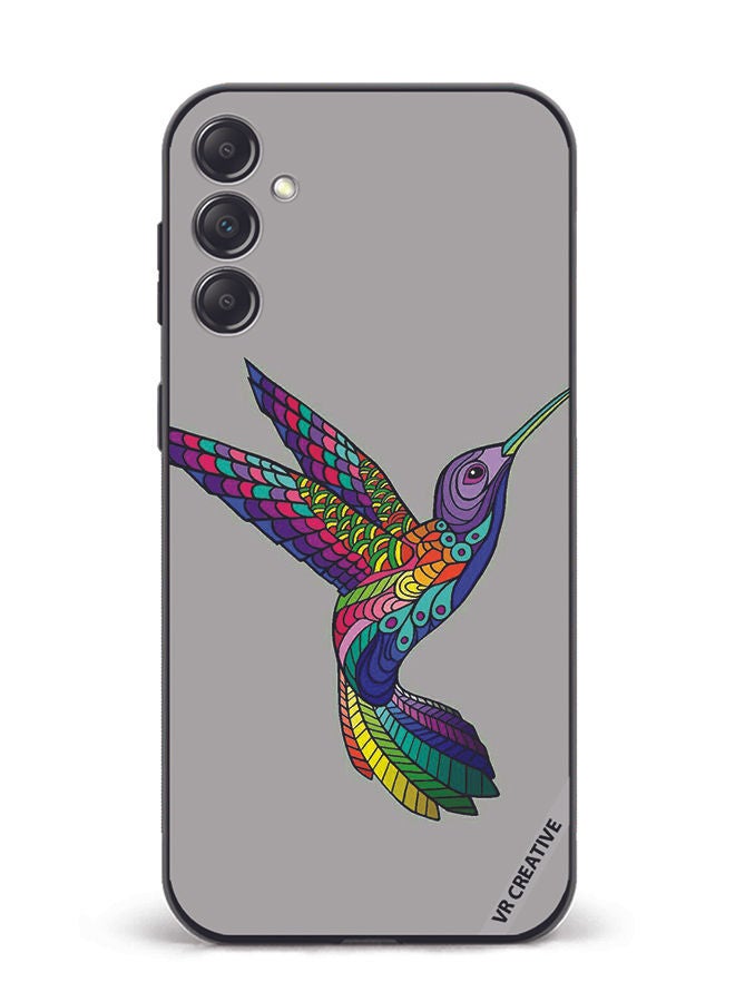VR CREATIVE Protective Case Cover For Samsung Galaxy A14 5G/A14 Flying Bird Design Multicolour - Image 1