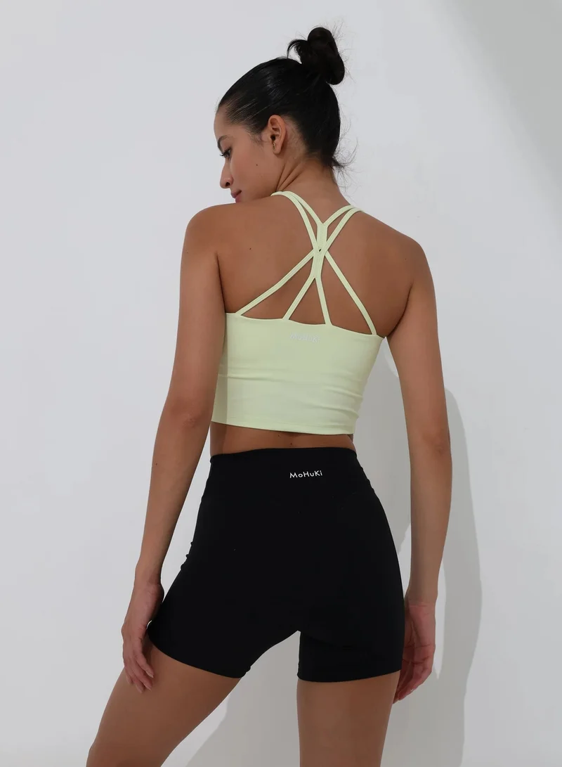 Mohuki Light Green Active Crossback Tank for Women | Best Price UAE