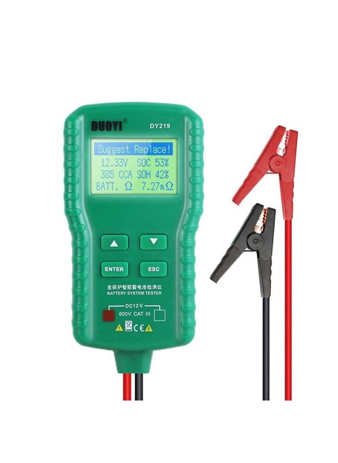 BURAQ - DUOYI DY219 Digital Battery Analyzer Car Fault Diagnostic Device Current and Voltage Detector - Image 1