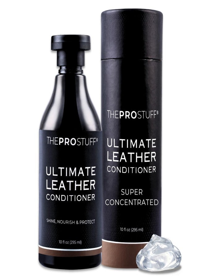 The Pro Stuff Ultimate Leather Conditioner | Shine, Nourish, Protect Leather in Car Interior | Easy Apply, Long Lasting, No-Residue Formula | Premium Auto Care | 10 fl oz - Image 1