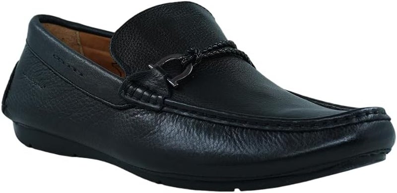 Hush Puppies أحذية لوفر جلدية سوداء سهلة الارتداء - Image 1