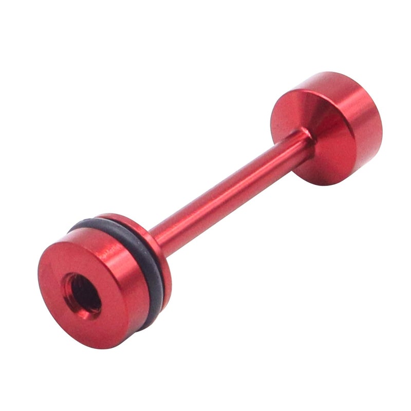 OXCANO LS Engine Billet Aluminum Oil Diverter Barbell Galley Plug Compatible with Gen 3 and Gen 4 LS engines including 48 53 57 60 62 70 LS1 LS2 LS3 LS6 LS7 LS9 LQ4 LQ9