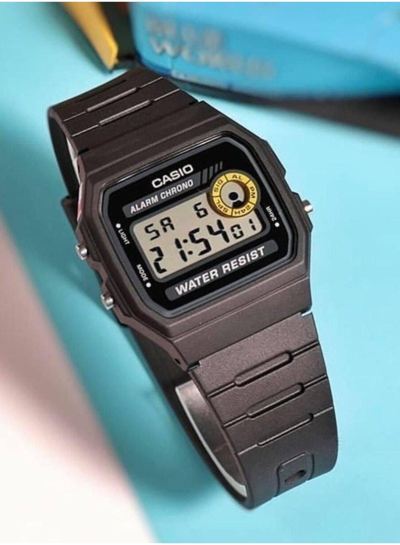 CASIO Youth Digital Unisex Watch F‑94WA‑8DG, 38.2 mm Grey Dial, Resin Case & Resin Band, Long Battery Life, Water Resistant - Image 1