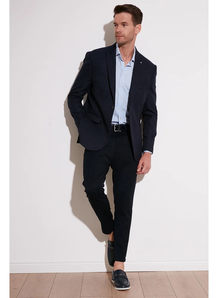 Buratti 6 Drop Double Slit Slim Fit Blazer Men's Jacket 659001