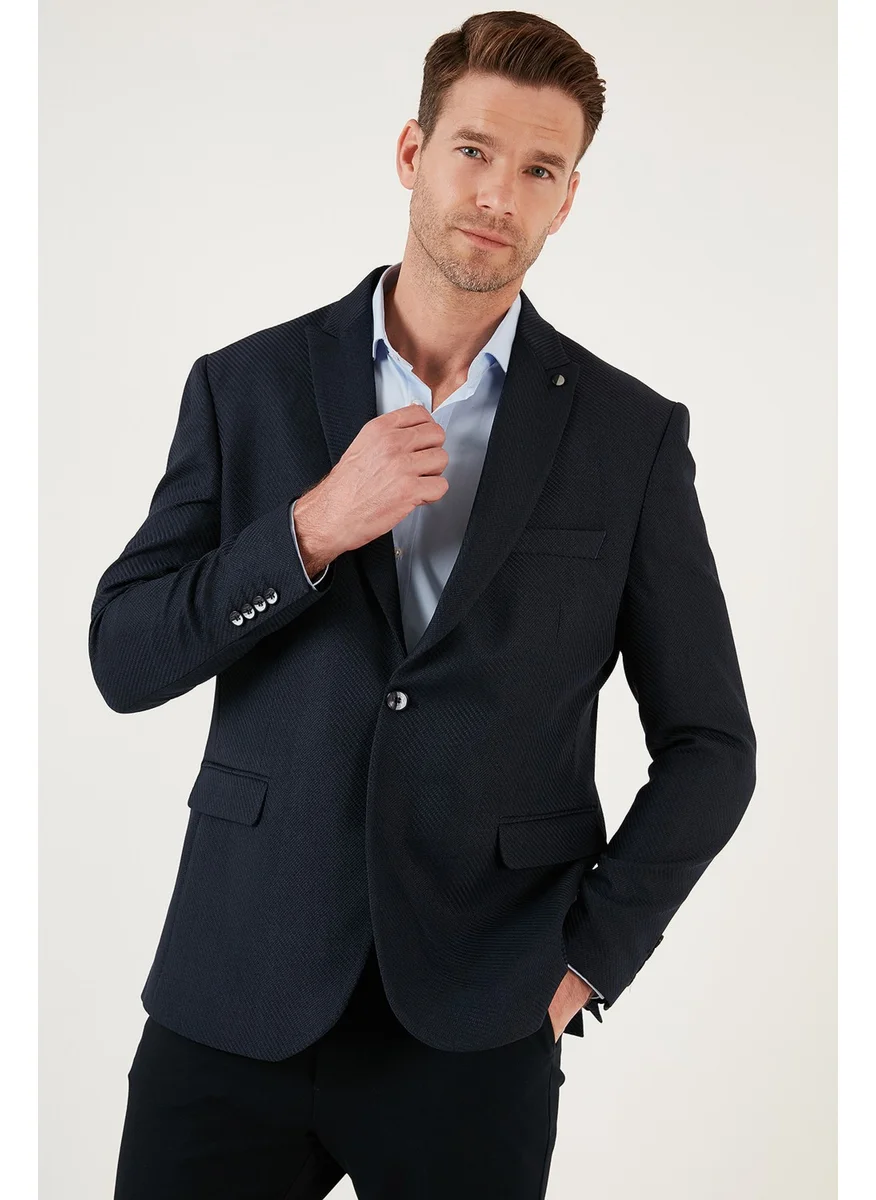 Buratti 6 Drop Double Slit Slim Fit Blazer Men's Jacket 659001
