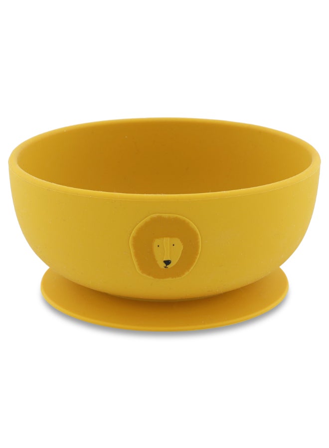 Trixie Silicone Feeding Bowl With Suction - Mr. Lion - Image 1