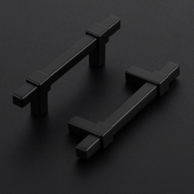 Ravinte Decor 30 Pack Black Cabinet Handles - 3" Hole Center Cabinet Pulls Matte Black Drawer Pulls Cabinet Hardware Kitchen Handles for Cabinets - Image 2