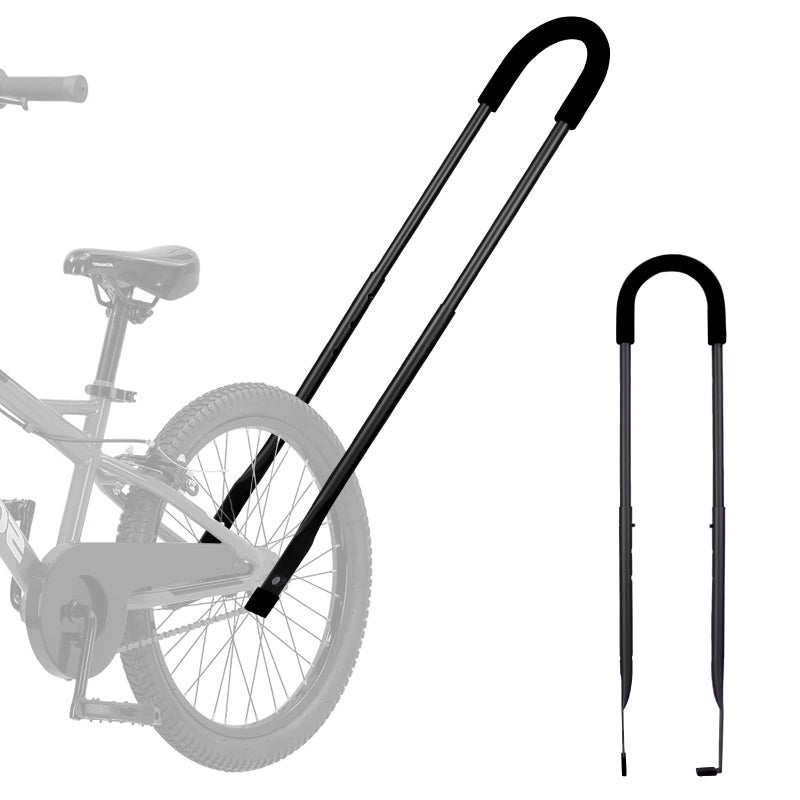 MOLI DEE Children Cycling Bike Safety Trainer Handle Balance Push Bar (a-Black) - Image 1