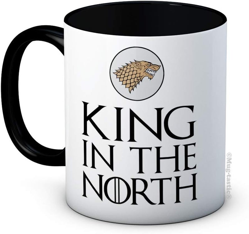 mug-tastic King in The North - Ceramic Coffee Mug - Image 1