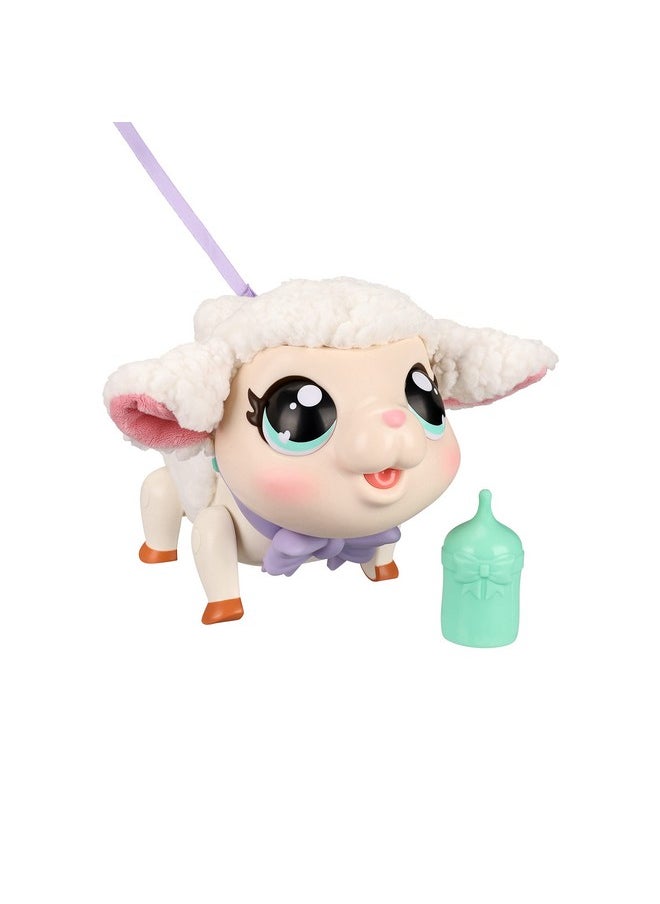 LITTLE LIVE PETS - - My Pet Lamb Soft And Wooly Interactive Toy Lamb That Walks, Dances 25+ Sounds & Reactions For Kids, Ages 5+ - Image 1