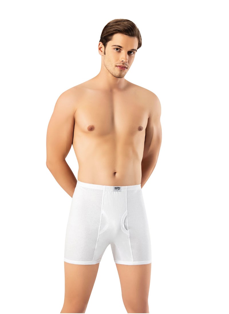 MFO MFO Boxer Made In Turkey 100% Cotton White Color  - Image 2