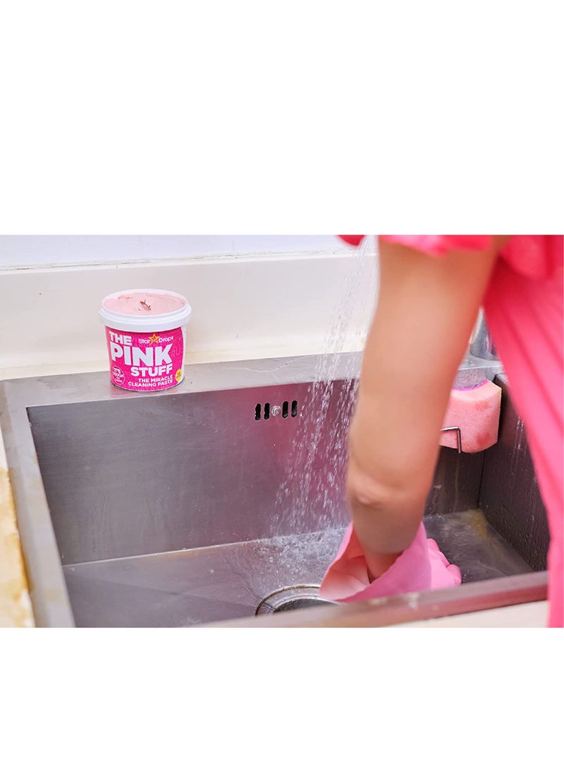 ذا بينك ستاف معجون التنظيف السحري ذا بينك ستاف حجم كبير 850 جرام مع القفازات المريحة - Image 4