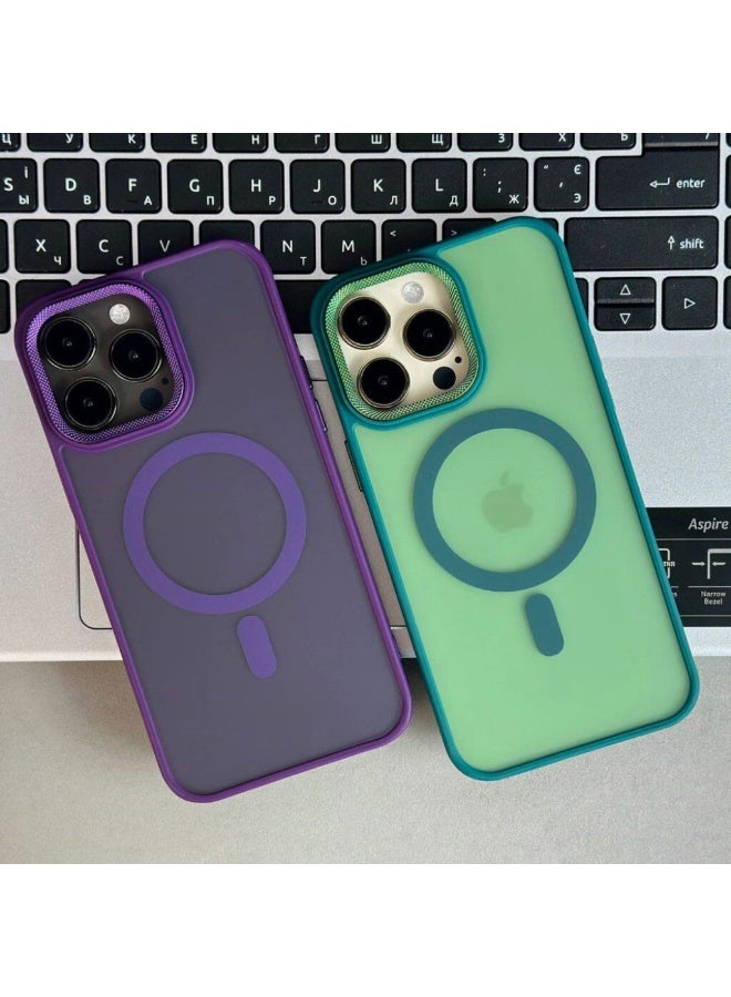 Case for iPhone 11 Pro Case Magnetic Translucent Matte Phone Cases [Compatible with MagSafe] Thin Slim Fit Shockproof Bumper Hard Protective Cover... - Image 4