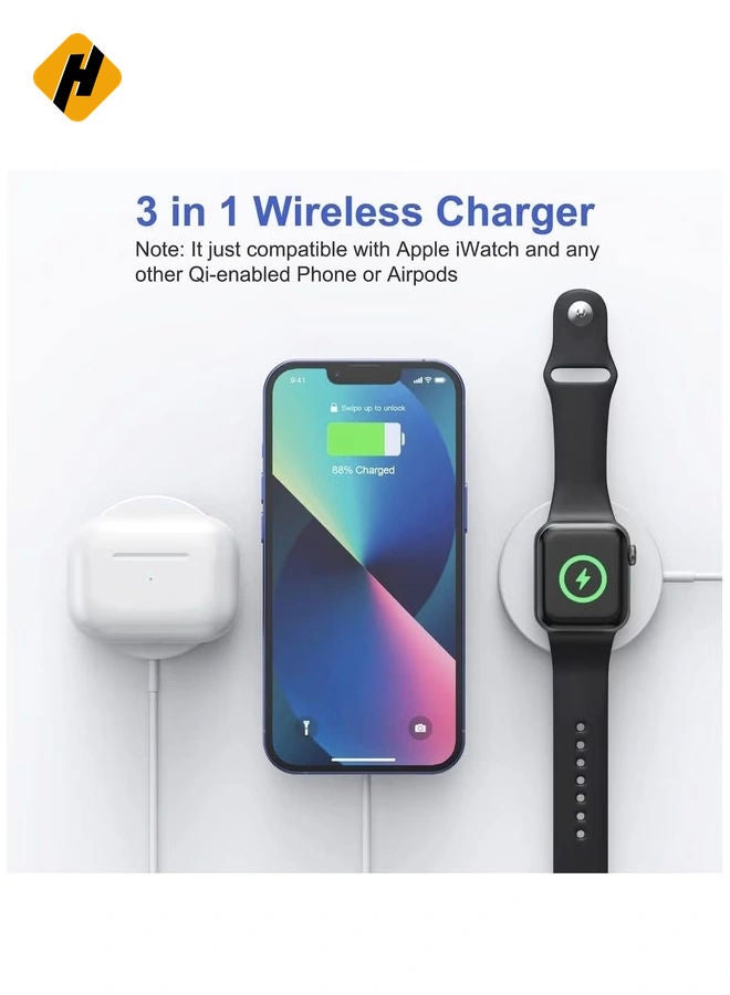 HuHa Apple Mag Safe Charger Qi/PMA for iPhone 13 Pro iPhone 13 Pro Max iPhone 13 mini iPhone 13  - Image 4