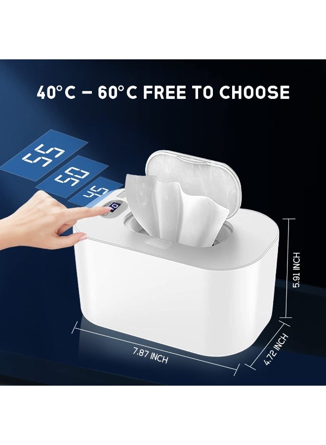 Baby Wipe Warmer with USB Cable, White - Image 2