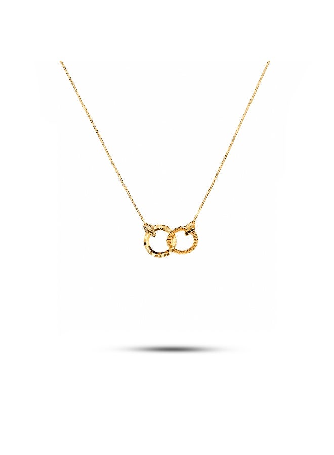 Ruby Art Gold 18K real Gold Necklace for women- 0.82 Gram - Image 1
