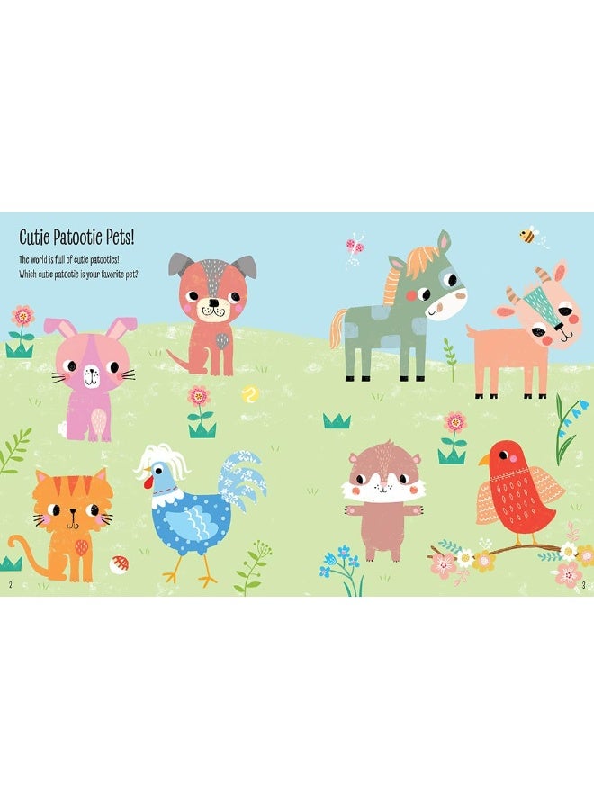 Sourcebooks Wonderland My Big Sticker Dress-Up: Cutie Patooties  - Image 2