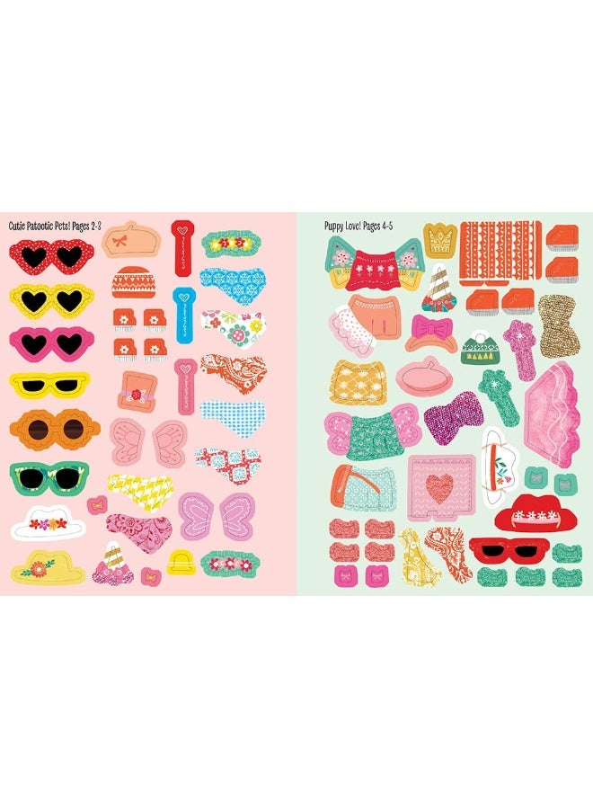 Sourcebooks Wonderland My Big Sticker Dress-Up: Cutie Patooties  - Image 4