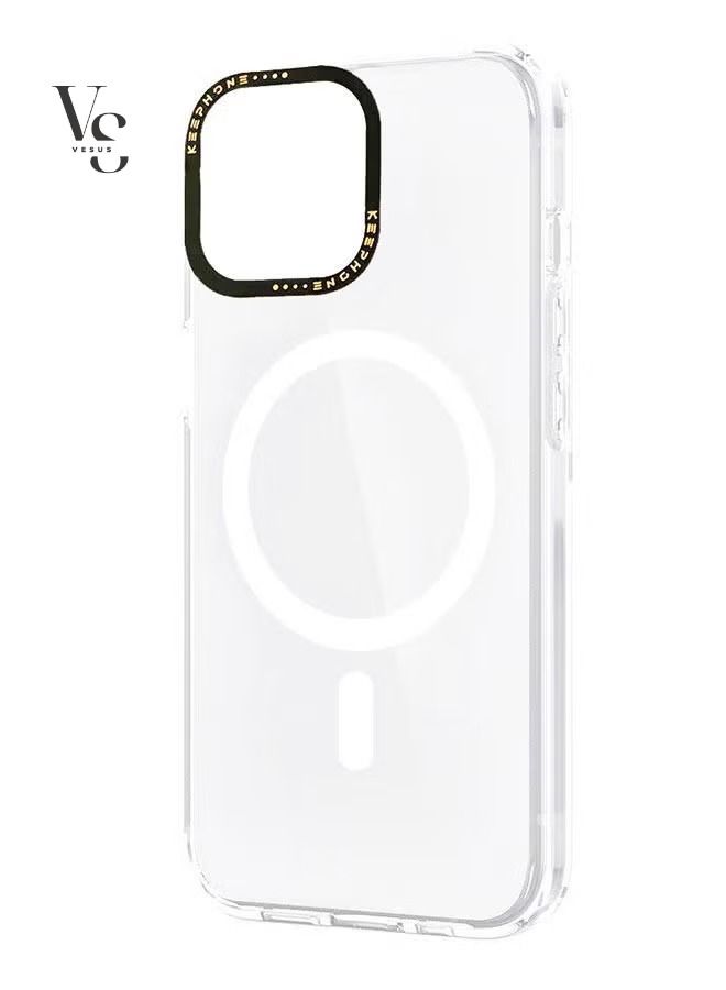 فيسوس جراب iPhone 14 Pro Max متوافق مع شحن ماجسيف ، جراب صلب شفاف للكمبيوتر الشخصي - Image 1