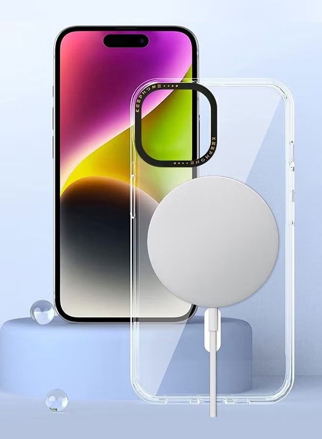 فيسوس جراب iPhone 14 Pro Max متوافق مع شحن ماجسيف ، جراب صلب شفاف للكمبيوتر الشخصي - Image 2