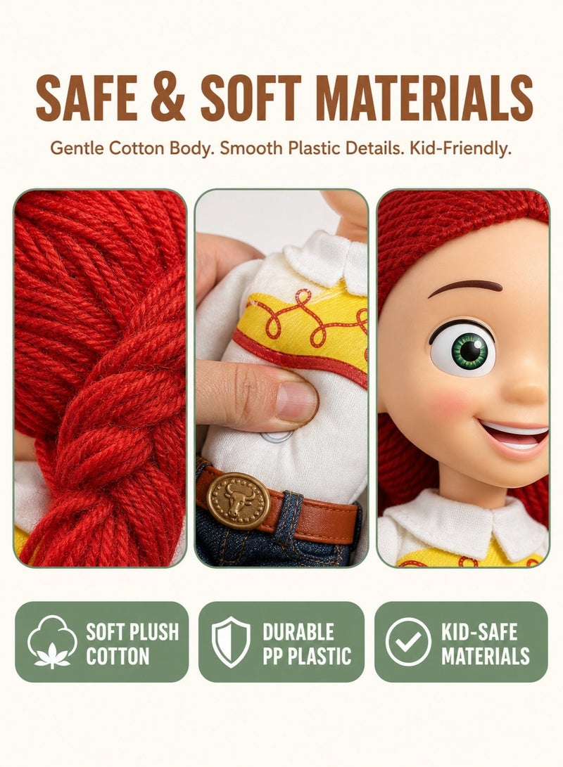 Jessie Toy Story 4 Talking Jessie Figure with Pull-String and Lights - English Version - Image 5