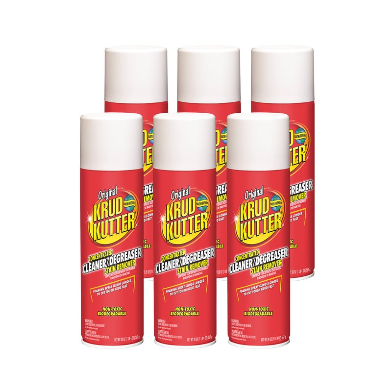Krud Kutter 3397986PK Original Concentrated CleanerDegreaser Stain Remover Aerosol 20 oz 6 Pack - Image 2