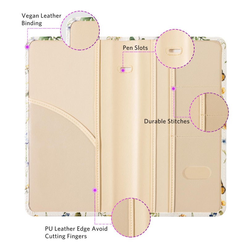 CoBak Car Registration and Insurance Holder - Vehicle Glove Box Car Organizer,Auto Truck Comparment Accessories Case with Magnetic Closure for Driver License,Cards - Image 2