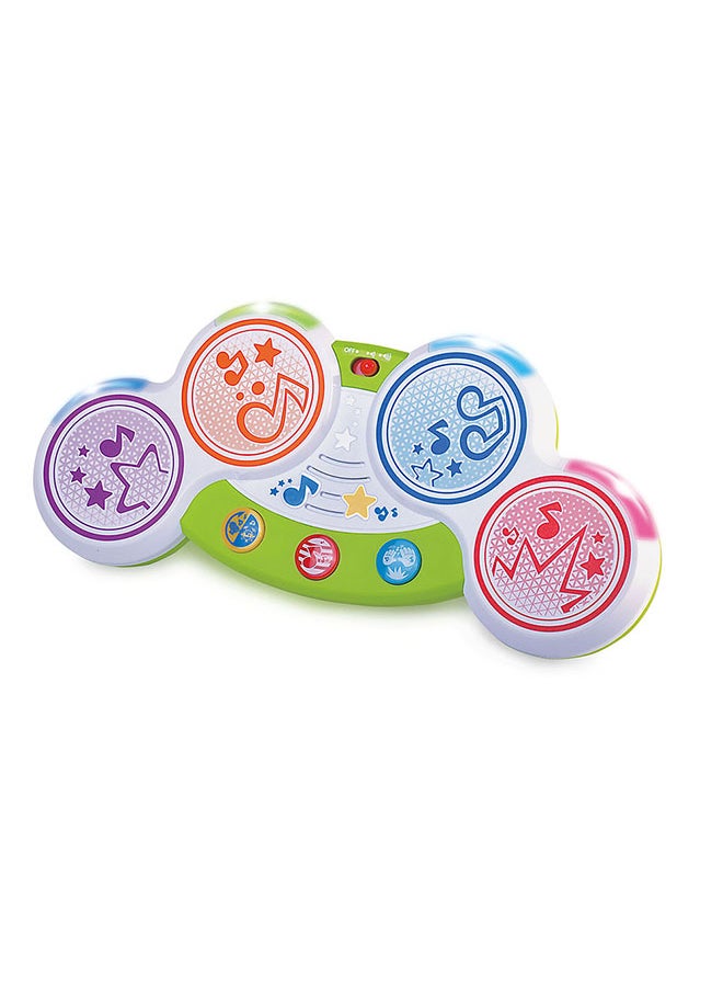 Happy Kids Little Learners Magic Touch Drum - Interactive Baby Drum Toy  - Image 3