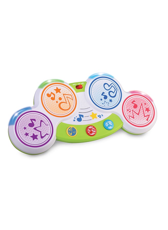Happy Kids Little Learners Magic Touch Drum - Interactive Baby Drum Toy  - Image 2