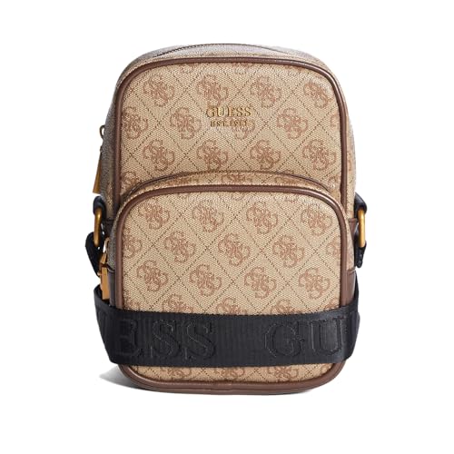 Guess Keith Camera Bag, Latte, Small - Image 1