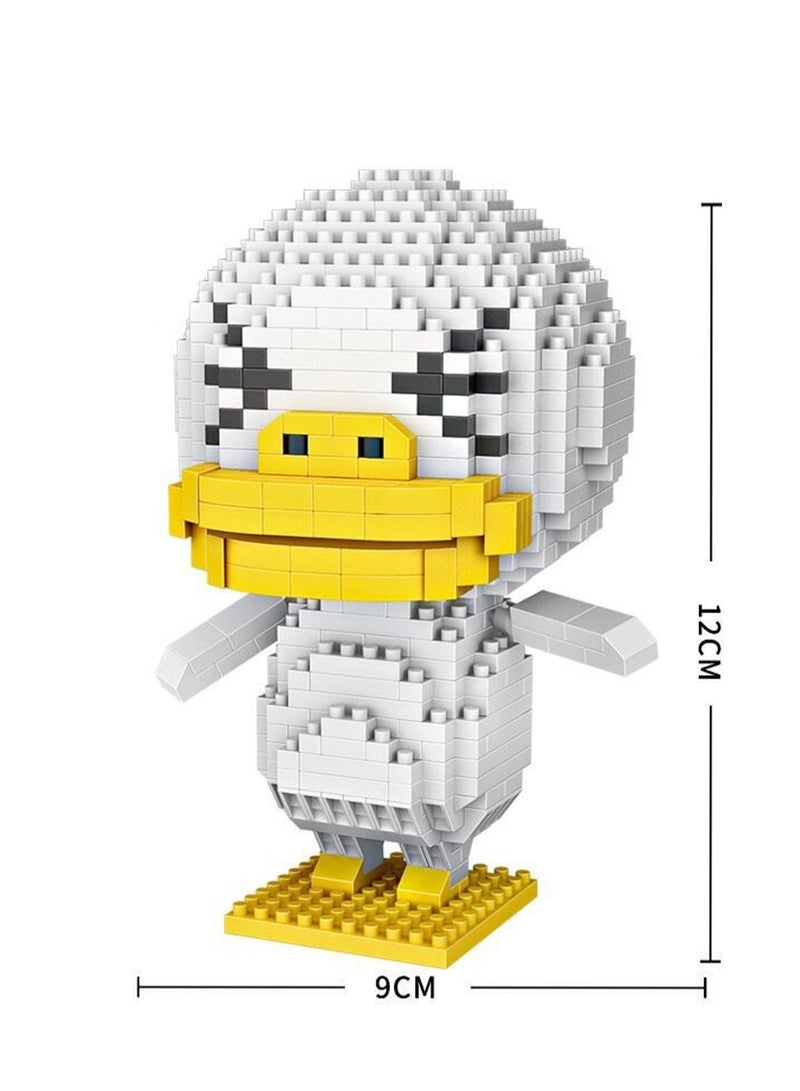 660pcs Little White Duck Model Set Building Blocks Leisure Stress Relief Assembly Toys Children Adult Home Decorations - Image 2