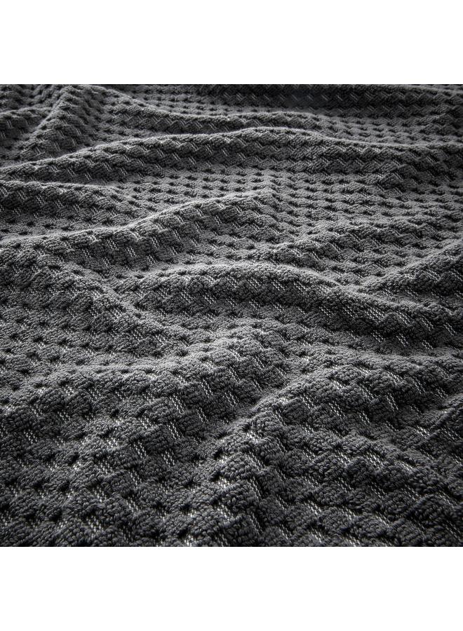 Green Tiger Bath towel, dark grey, 70x140 cm - Image 2