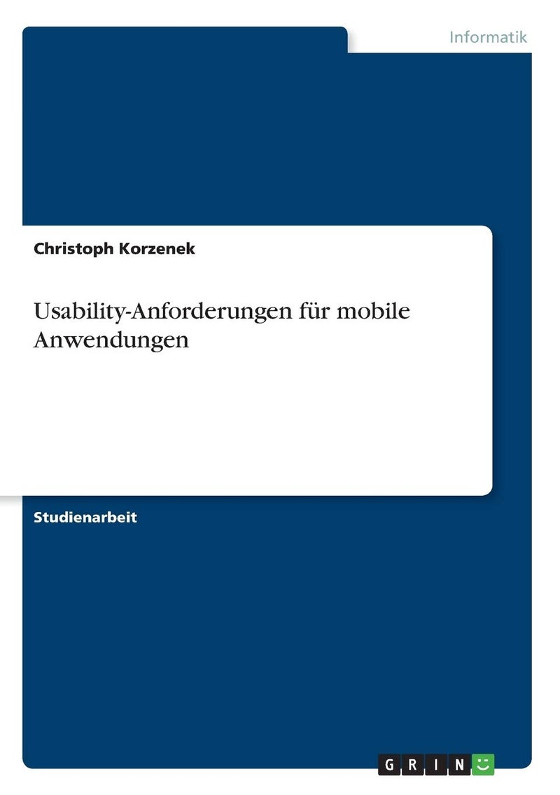Usability-Anforderungen für mobile Anwendungen