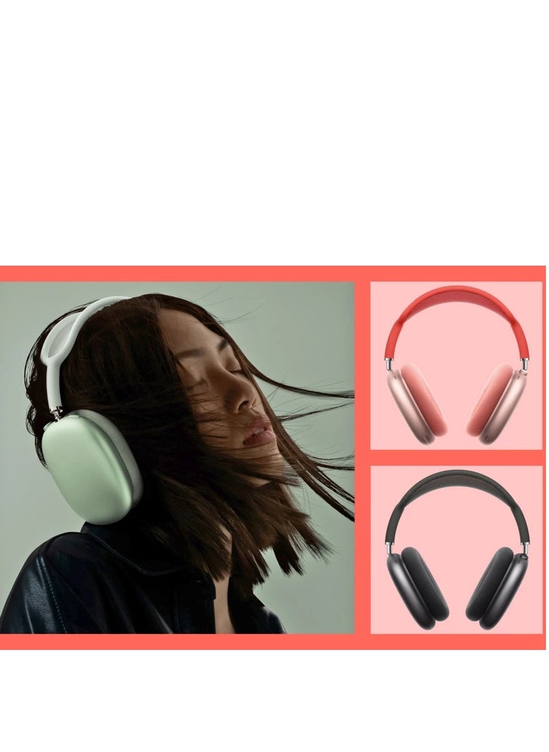 P9 P9 Bluetooth- Headset, Wireless-Headset Over-Ear & Headphone-Headset with Mic Black color Good Quality.  - Image 2