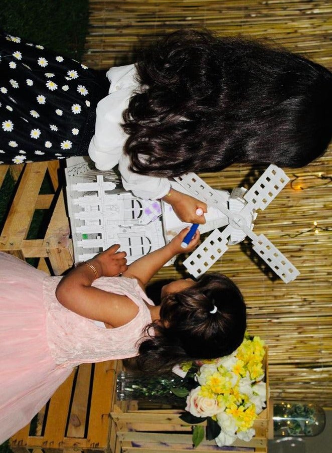 Windmill Cottage Cardboard Puzzle - Image 3