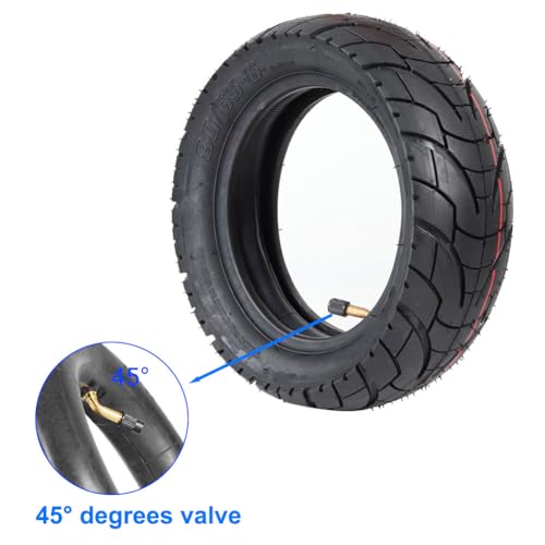 CMIYETO Scooter Tires 80/65-6 City Road Tire And 45° Inner Tube 10 Inches Motorcycle & Electric Scooter Tires Compatible With Apollo 2022 Explore Electric Scooter E-Bike 255x80 10x3.0 Tire - Image 3