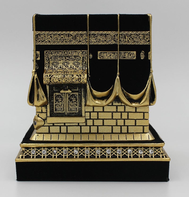 Gunes ديكور طاولة المنزل كابا طبق الاصل نموذج تحفة هدية العيد (ذهبي صغير) - Image 2